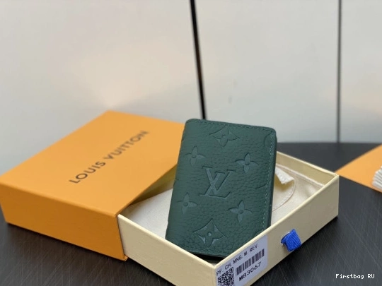 First bag cm Pocket LOUIS Organizer-7.5*11.1*1 VUITTON 0822
